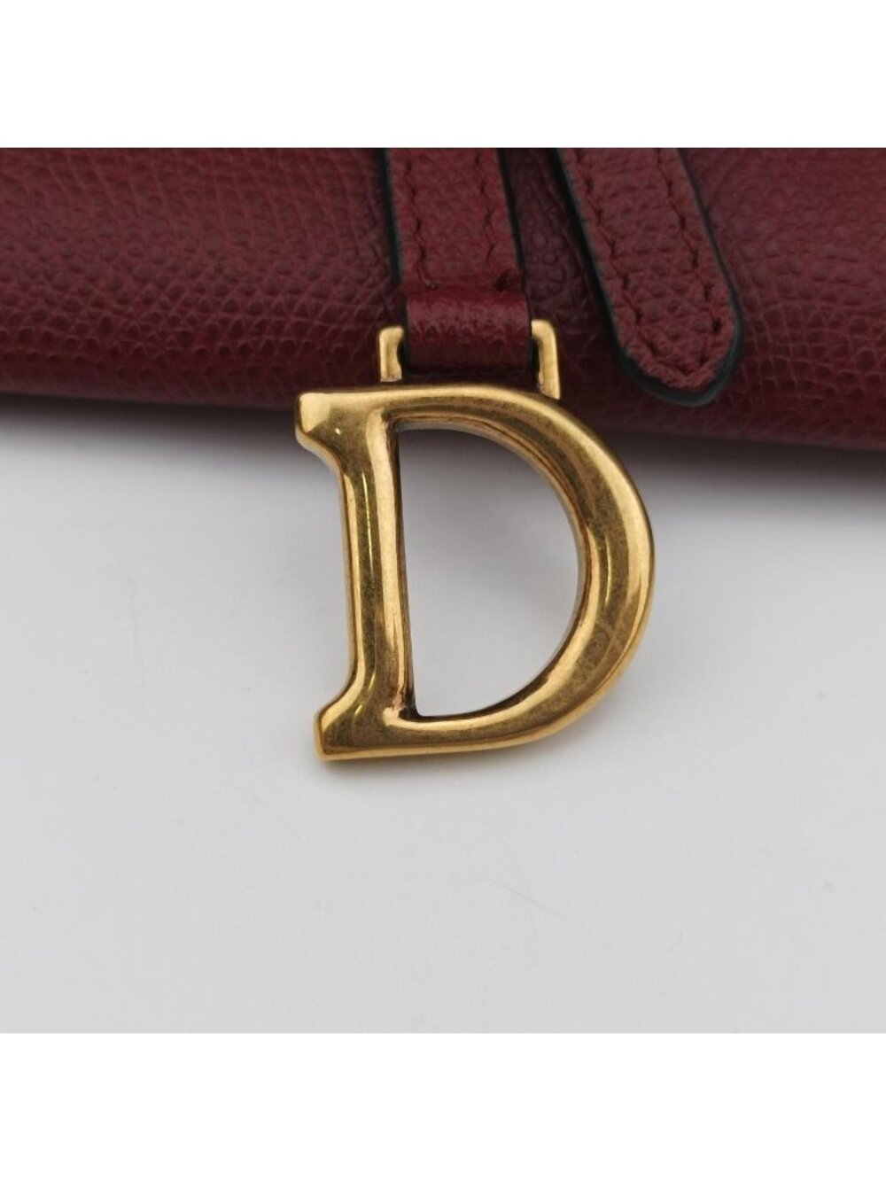 Dior Saddle Red Leather Messenger Bag - Picture 12 of 15
